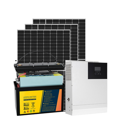 6KW 5KW fuori dal sistema fotovoltaico di energia solare del sistema di energia solare di griglia con la batteria
