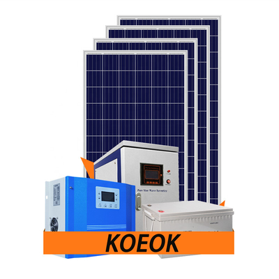10KW fuori dal sistema 110-240V di energia solare di griglia per l'azienda agricola rv della tettoia della Camera