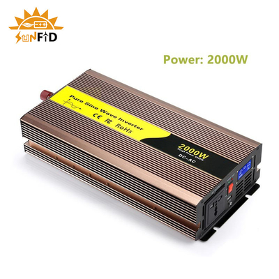 12V CC pura dell'invertitore di potere di sinusoide di volt 2000w a CA 110V 220V