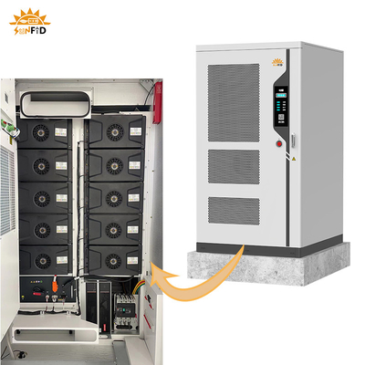 215 KWh Sistema integrato di accumulo di energia a batteria modulare Sistema solare BESS Outdoor