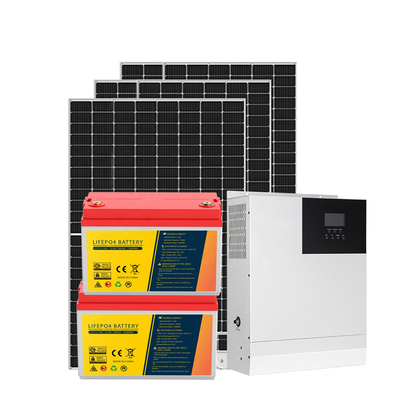 3KW fuori dal corredo domestico 50HZ 60HZ MPPT 110-250V del sistema solare di griglia