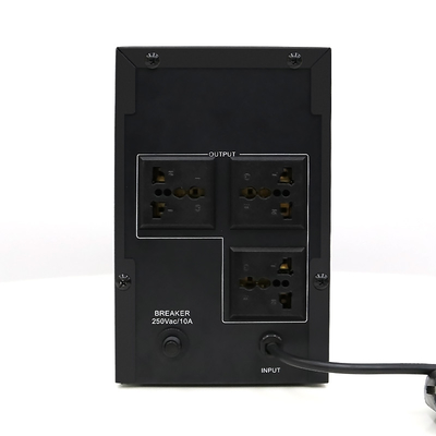 Il LED visualizza la monofase della batteria al litio 650VA di 6000mAh UPS
