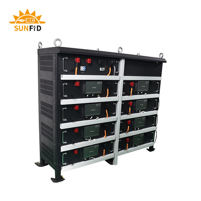 Alta tensione commerciale 384V 100Ah dei sistemi di memorizzazione della batteria solare