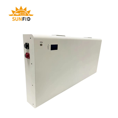 7200WH Lama ultra sottile Lifepo4 Batteria Powerwall 48V Sistema di alimentazione domestica solare