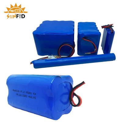 pacchetto della batteria ricaricabile di 18650 7,4 V