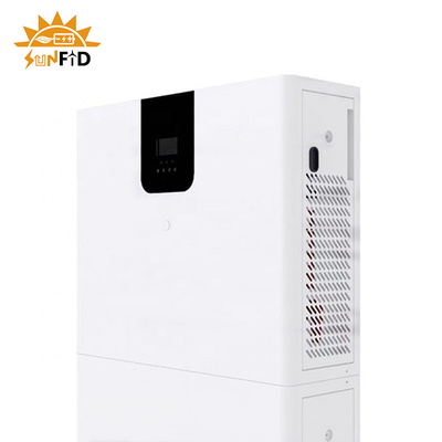 sistema verticale di immagazzinamento dell'energia della batteria della parete del litio di 5kW 10KW