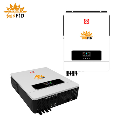 invertitore solare ibrido del seno puro 7200W, caricatore solare di MPPT per il sistema di immagazzinamento dell'energia