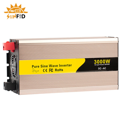 24V 48V invertitore puro della sinusoide da 3000 watt una CC di 12 volt ad energia solare di CA 110V 220V