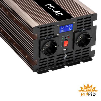 24V 48V invertitore puro della sinusoide da 3000 watt una CC di 12 volt ad energia solare di CA 110V 220V
