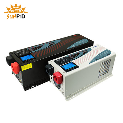 24V 240V invertitore puro 48V 120V della sinusoide da 10000 watt con il caricatore di CA