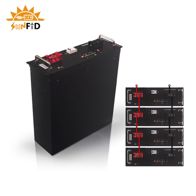 Sistemi di memorizzazione della batteria solare dell'annuncio pubblicitario LifePo4 96V 192V 384V 100Ah