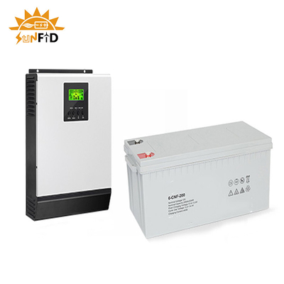 2KW fuori dal sistema di energia solare di griglia per il sistema fotovoltaico del pannello solare domestico di 12V 400Ah