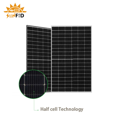 Il sistema di immagazzinamento dell'energia ha personalizzato le cellule Bifacial monocristalline dei pannelli solari 400W PERC 108