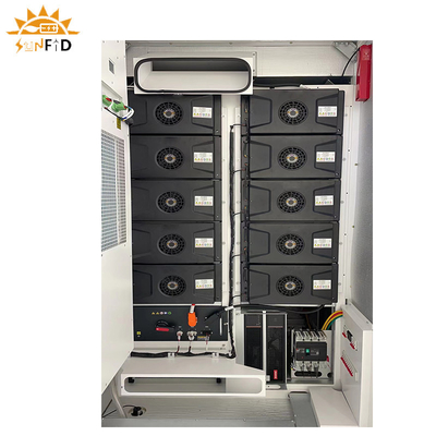 215KWH Batteria cabinet integrato di energia solare sistema di stoccaggio dell'energia commerciale e industriale