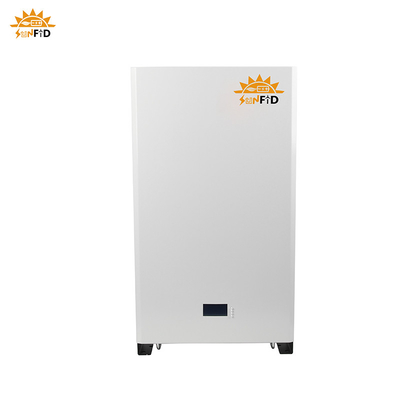 51.2V 200Ah LiFePO4 Montaggio a parete 10KWh Sistema di batterie domestiche Lunga durata di ciclo