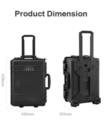 Generatore di corrente portatile ricaricabile impermeabile 5000W 5000Wh