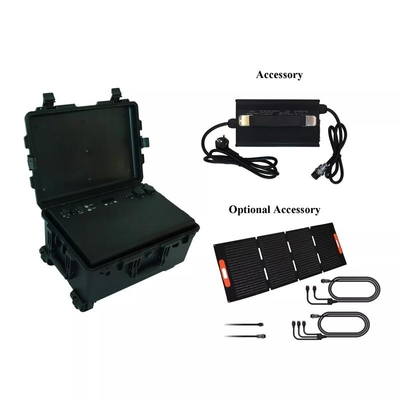 Generatore di corrente portatile ricaricabile impermeabile 5000W 5000Wh