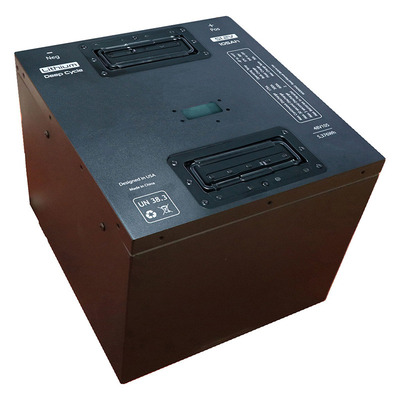 Pacchetto 48V 100AH 105AH 200AH della batteria al litio del carretto di golf Lifepo4 con la comunicazione