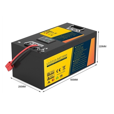 51.2V 60Ah pacchetto della batteria al litio da 48 volt per i carretti pratici facenti un giro turistico elettrici della pattuglia del carretto di golf