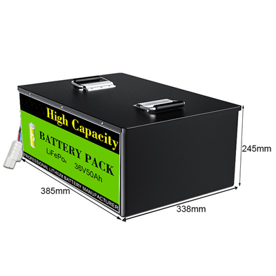 La batteria della sostituzione 36V 50Ah 12s1p LifePO4 di Lifepo4 SLA ha personalizzato l'automobile del golf, la E-bici, il E-motorino BMS