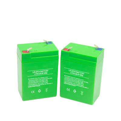 Batteria profonda del motociclo LifePO4 di potere del ciclo della batteria 6.4V 6Ah della sostituzione di LifePO4 SLA