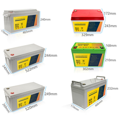 prestazione eccellente della sostituzione di SLA del litio di 12.8V 300Ah per il sistema solare del vento