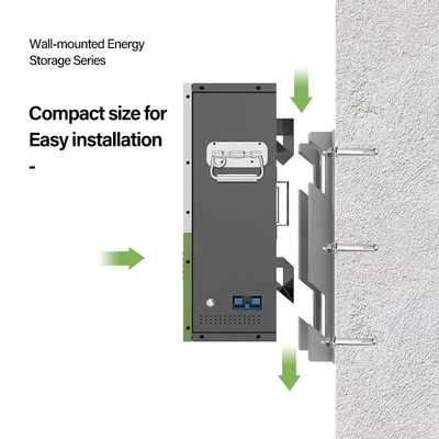 Sistemi domestici di immagazzinamento dell'energia di immagazzinamento dell'energia del supporto di scaffale della batteria residenziale del sistema 48v 100ah Lifepo4