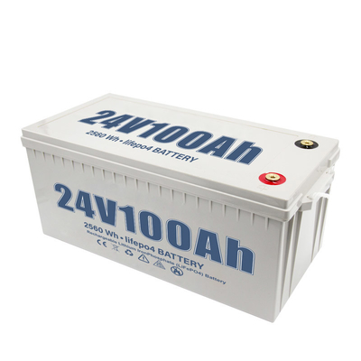 batteria al litio profonda del ciclo di 100Ah 24V per l'automobile dell'yacht rv del sistema solare