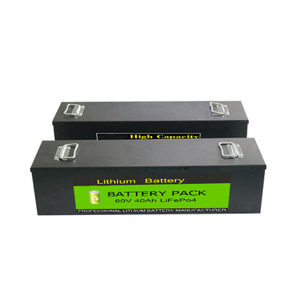 batteria ricaricabile libera di manutenzione di 60V 40Ah per il motore di pesca a traina di potere di sostegno solare