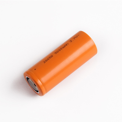 prodotti elettronici di consumo cilindrici delle cellule 26650 di 3.7v 5000mah LFP
