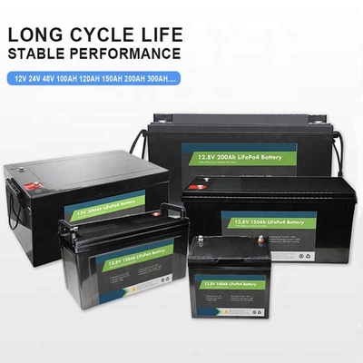 batteria al litio 100Ah Lifepo4 Bluetooth di 12.8V Campervan facoltativo