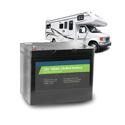 batteria al litio 100Ah Lifepo4 Bluetooth di 12.8V Campervan facoltativo