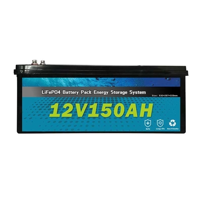 Batterie di svago Lifepo4 per il sistema di memorizzazione a energia solare dei camper 12V 150AH rv