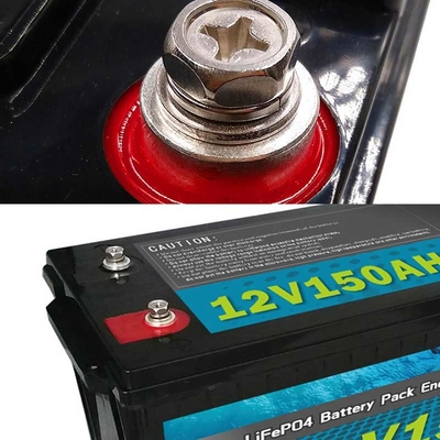 Batterie di svago Lifepo4 per il sistema di memorizzazione a energia solare dei camper 12V 150AH rv